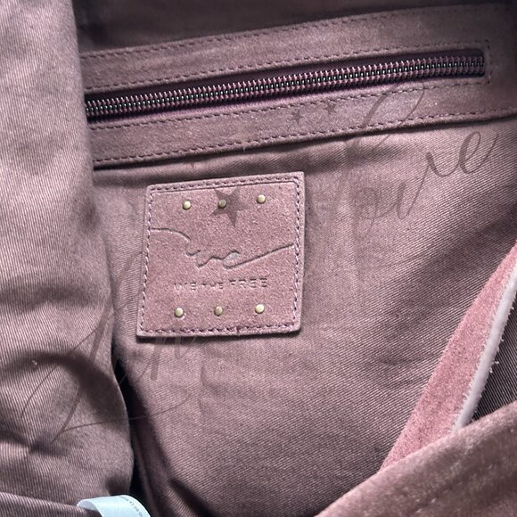 FREE PEOPLE We The Free Honor Oversized Tote In Crimson NWT - Picture 10 of 11